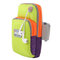 Fashion Night Running Ultra Light Arm Bag Multi-function Reflective Waterproof Outdoor Bag - Green
