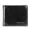 RFID Antimagnetic Genuine Leather Vintage Tri-fold Driver License Short Wallet For Men - Black