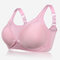 Front Open Breathable Maternity Nursing Bra - Cameo
