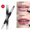 New Matte Double Head Lip Stick Multi-Function Moisturizing Automatic Rotation Lipstick Lip Liner - 09