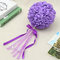 DIY 50 Colourful Foam Rose Artificial Flower Wedding Bride Bouquet Party Decoration - Purple