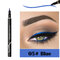 12 Colors Liquid Eyeliner Pen Fluorescence Long-lasting Waterproof Eyeliner Pen Eye Makeup - Blue