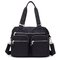 Women Waterproof Handbag Multifunction Crossbody Bag - Black