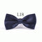 Men's Solid Color 24 Color Bow Tie Dress Tie Business Bow Tie Wedding Bow Tie - 18