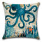 1 PC Sea Turtle Seahorse Whale Octopus Cushion Hold Pillowcase Cushion Cover Throw Pillow Cover Bags Home Car Decor - #4