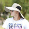 Hat Men's Big Brim Sun Hat Outdoor Breathable Sun Hat Anti-ultraviolet Fishing Mountaineering Sun Hat - Khaki