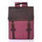 Vintage Canvas 15 inch Laptop Bag Commuter Bag Backpack Men Women - Red