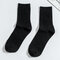 Ankle Socks Men's Socks Wild Solid Color Draw Men's Tube Socks Cotton Business Sports Socks - Black