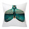 Agate émeraude abstraite géométrique peau de pêche housse de coussin maison canapé Art décor jeter taies d'oreiller - #4