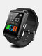 3 Couleurs Acrylique Silicone Hommes Sport Multifonctionnel Smart Bluetooth Caméra À Distance Watch Portable Watch Numérique Watch - Noir