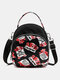 Women Waterproof Multi-carry Bohemia Elephant Print Handbag Crossbody Bag Backpack - #06