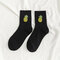 10PCS Women's Fun Colored Fruit Cotton Tube Cute Animal Socks - #10