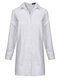 Casual Women Solid Pocket Button Turn-Down Collar Shirt - White