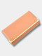 Metal Trim Buckle Decor 6.5 Anti-theft RFID Clutch Wallet Multi-slot  Card Holder Long Purse - Pink