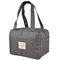 Storage Bag Travel Picnic  Bag  Lunch Bag - Grey