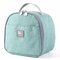 Oil Proof Lunch Tote Bag Cooler Insulated Zipper Storage Containers Lunch Box - Green