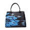 Women Flower Pattern National Style Shoulder Bag Handbag Crossbody Bags - Black
