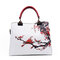 Women Flower Pattern National Style Shoulder Bag Handbag Crossbody Bags - Red