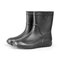 Men Slip Resistant Comfy Soft Mid Calf Rain Boots - Black