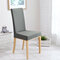 Fundas impermeables para sillas de comedor Anti Fundas de asiento de tela tipo gofre de suciedad Stretch Spandex - #5
