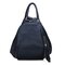 Casual PU Leather Tassel Backpack - Blue