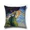 Travesseiro de linho estilo sereia Caso sofá de tecido doméstico capa de almofada mediterrânea - #2