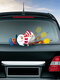 Christmas Snowman Elf Wiper Sticker Removable Rear Windshield Stickers Car Sticker - #19
