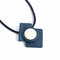 Casual Necklace Leather Stone Pendant Brooch Necklace - #8