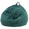 70x80cm Pinstripe Corduroy Yellow Bean Bag Chair Covers Home Living Room Indoor Big Bean Bag Covers - #3