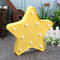 Cute Star LED Night Light Wall Battery Lamp Baby Kids Bedroom Home Decor - Yellow