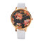 LVPAI Retro Women's Watch Vintage Flower Leather Watch for Gift - #6