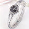 Fashion Quartz Wristwatch Gold Silver Steel Strap Round Dial Watches Sweet Jewelry for Women - #1