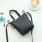 Candy Color Small Handbag Phone Bag Shoulder Bag Crossbody Bag For Women - Black