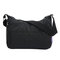 Waterproof Nylon Capacity Shoulder Bags Crossbody Bags For Women - Black