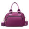 Women Causal Light Weight Handbag Shoulder Bag Crossbody Bags - Purple