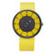 Fashion Unisex Quartz Wristwatch Silicone Strap Concise Second Disk Creative Watches for Women Men - #8