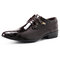 Men PU Leather Non Slip Business Formal Dress Shoes - Brown