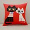 Cute Animal Pattern Cushion Cover Squre Sofa Bed Pillowcase Car Home Deco Cushion - #15