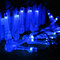7M 50LEDバッテリーバブルボール妖精ストリングライトガーデンパーティークリスマスウェディング家の装飾 - 青