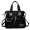 Women Nylon Waterproof Large Capacity Handbag Shoulder Bag Crossbody Bags - Black