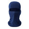 Mens Breathable With Mesh Mouth Full Face Mask Hat Cycling Masks Hoods Sun Hats - Blue