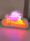 1 Pc Cloud Shape Paper Carving Light Table Lamp Bedroom Decor Birthday Christmas Valentine's Day Gifts For Friends LED Night Lights - #02
