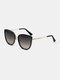 Unisex Full Frame Fashion Outdoor HD UV Protection Sunglasses - Black