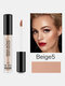 9 Colors Face Contour Makeup Concealer Oil Control Waterproof Full Coverage Liquid Foundation - Beige 5