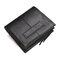 Genuine Leather Wallet With Removable Coin Pocket Retro Leisure Coin Bag For Men - Black