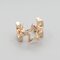 1pcs Simple Alloy Hollow Star Ear Clip Earring for Women - Rose Gold