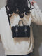 Women Plush Bag Handbag Cute Crossbody Bag - Black