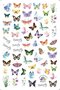 3D Colorful Waterproof Butterfly Nail Art Stickers Watermark DIY Colorful Tips Nail Decals Manicure - 4