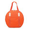 Women National Style Canvas Stripe Travel Bag Luggage Bag  Hobo Handbag - Orange