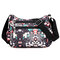 Women Nylon Leisure Crossbody Bag Multi-Slot Waterproof Shoulder Bag - #08